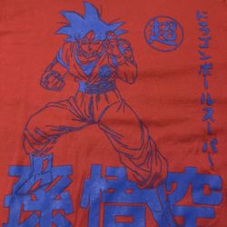 Dragon Ball Z Goku Graphic T-Shirt Size L