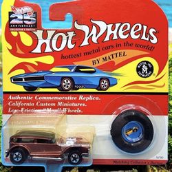 Hot Wheels 1992 Redlines - The Demon - Vintage Collection Series  #5730 - Purple