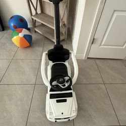 Mercedes G-Wagon push car for kids for sale—in perfect condition (10/10).