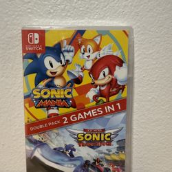 Sonic Mania + Team Sonic Racing Double Pack -Nintendo Switch