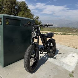Electric Bike with upgrades