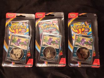 Pokémon TCG Chaos Rising Blister Pack Lot of 3