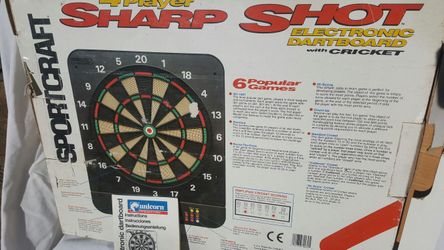 Electric dart board