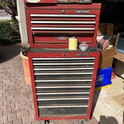 TOOL CHEST CRAFTSMAN Rolling, Drawers 