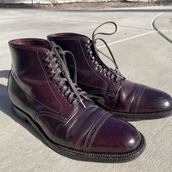 Alden - Shell Cordovan Boots - Size 11