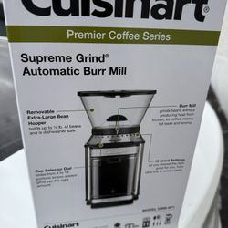 BRAND NEW Cuisinart Supreme Grind Automatic Burr Mill 