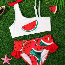 Girls 2 Piece Swim Suit 