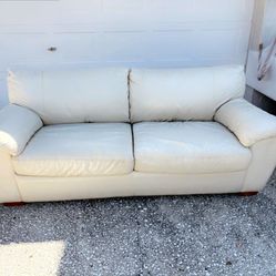 Leather Sofa 