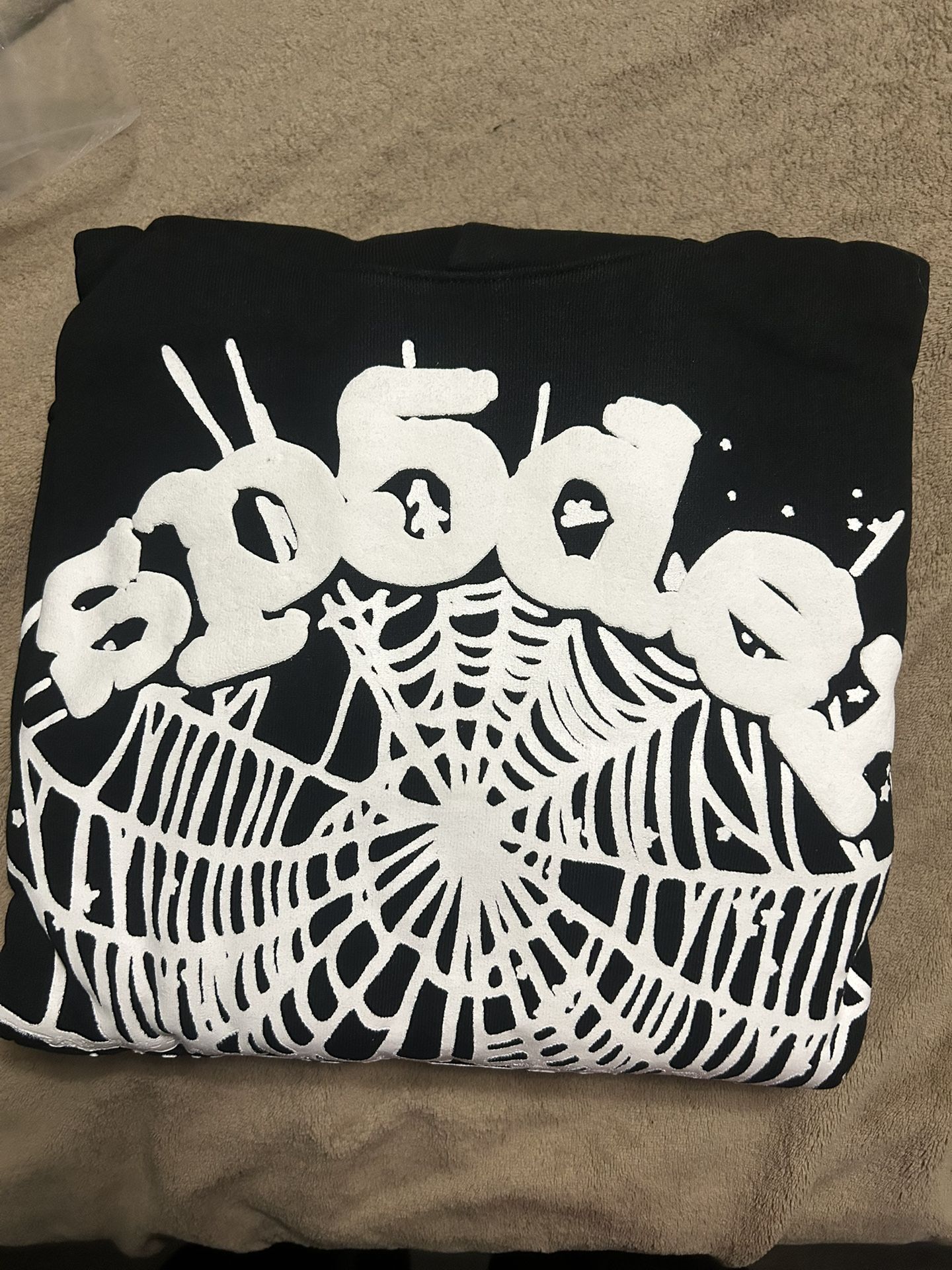 Sp5der Hoodie og Web Black 