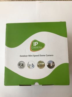 Ip camera outdoor mini dome intelligent camera