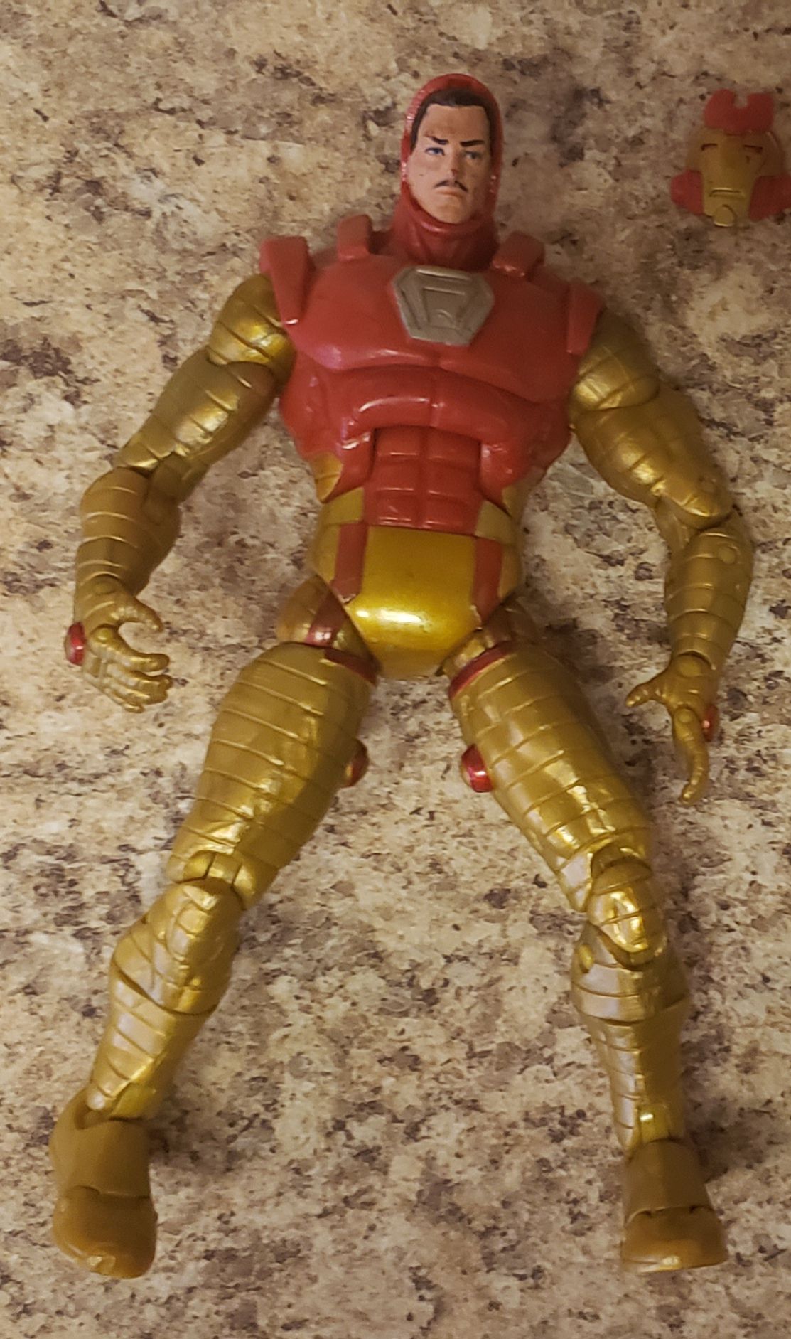 Toy Biz Marvel Legends 2006 Hulkbuster Iron Man Mask Action Figure Loose Toybiz