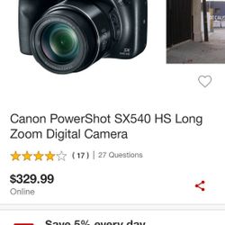 Cannon Powershot $250!