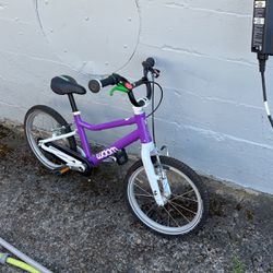 Woom 3 - purple -light weight Kids Bike