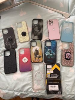 Apple iPhone 14 Pro Max phone cases and 2 screen protectors
