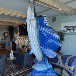 Beautiful 72” Atlantic Sailfish Full Table Mount - Originally $6800