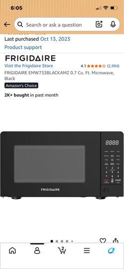Slightly used microwave