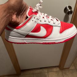 Red/White Nike Dunks