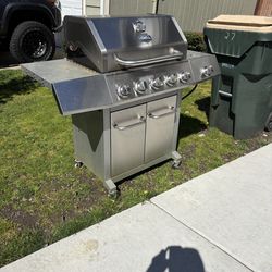 Free BBQ grill, desks, book shelves, night stand, bed frame, fan