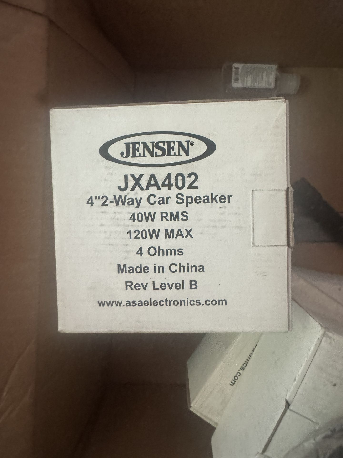 Jensen 4in 2 Way Speakers Jxa402 Car Speakers