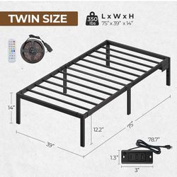 (2) Twin Beds With Mattress 
