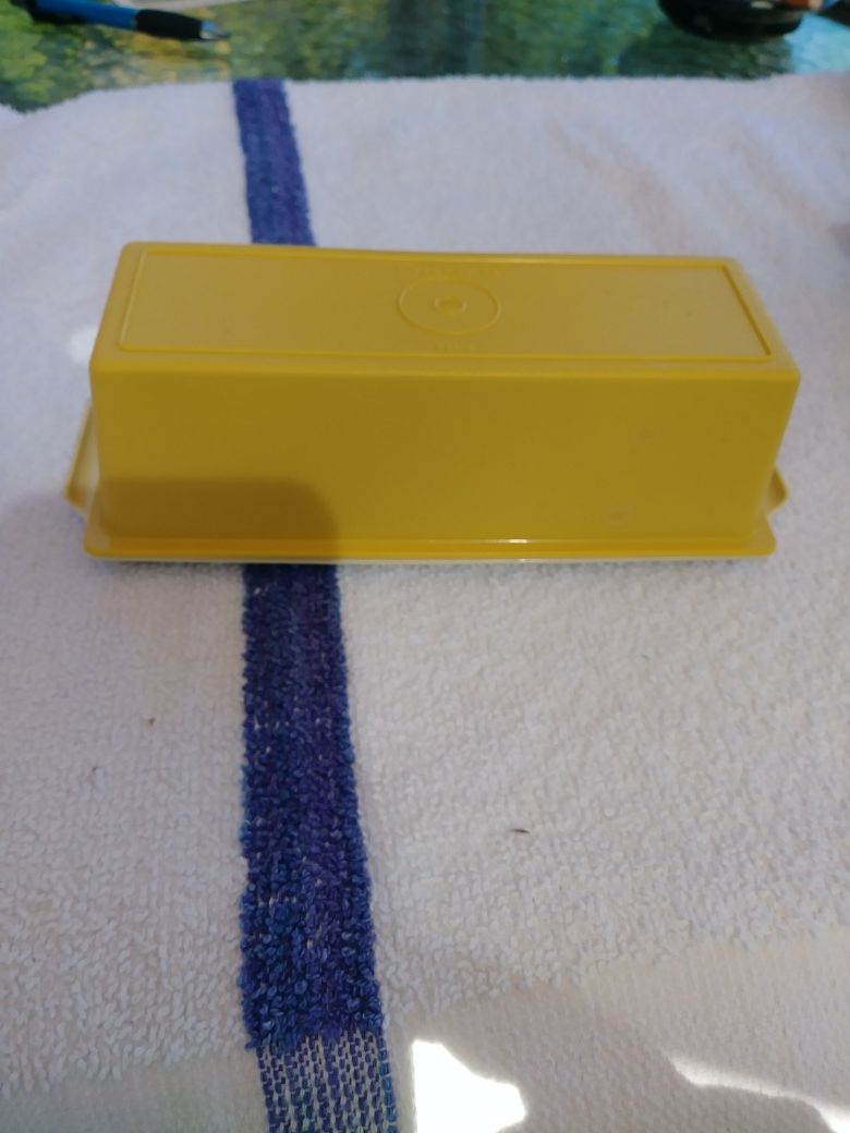 Tupperware butter dish