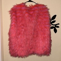 Custom Made Colorful Fur Vest