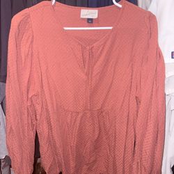 Women’s Universal Thread Blouse Size L