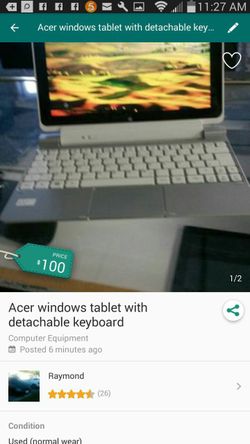 Acer windows tablet