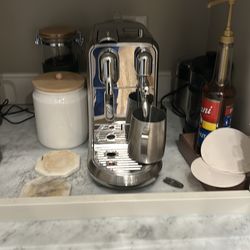 Nespresso Creatista Plus Espresso Machine by Breville, Brushed Stainless Steel