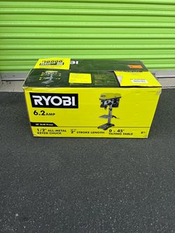 Ryobi 10 in. 5 Speed Drill Press with EXACTLINE Laser Alignment System