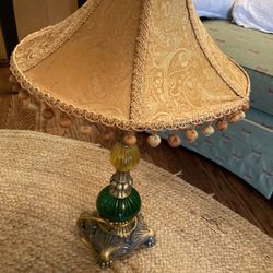 Rare pompom vintage style lamp 
