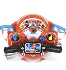 Paw patrol driveing steering wheel