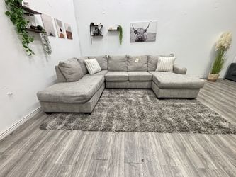 Gray Sectional Couch - Free Delivery