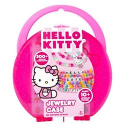 Hello Kitty Jewelry Making Kit & Case Pink 