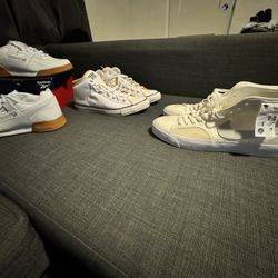 Nike, Converse, And Reebok Size 10 New Bundle. 