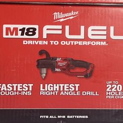 New! Milwaukee M18 Fuel Gen-2 Hole Hawg. Tool Only