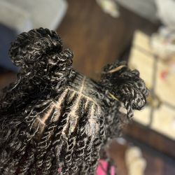 Two Strand Twist 58in Pre Stretched Expression Back 