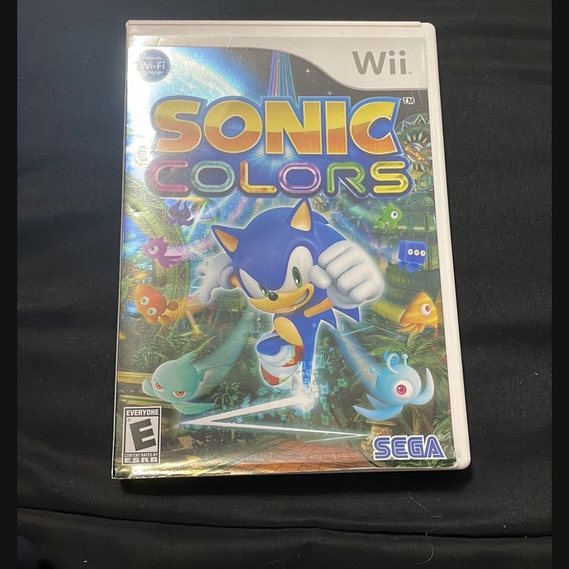 SONIC COLORS NINTENDO Wii / 2010 / RATED E FOR EVERYONE!!