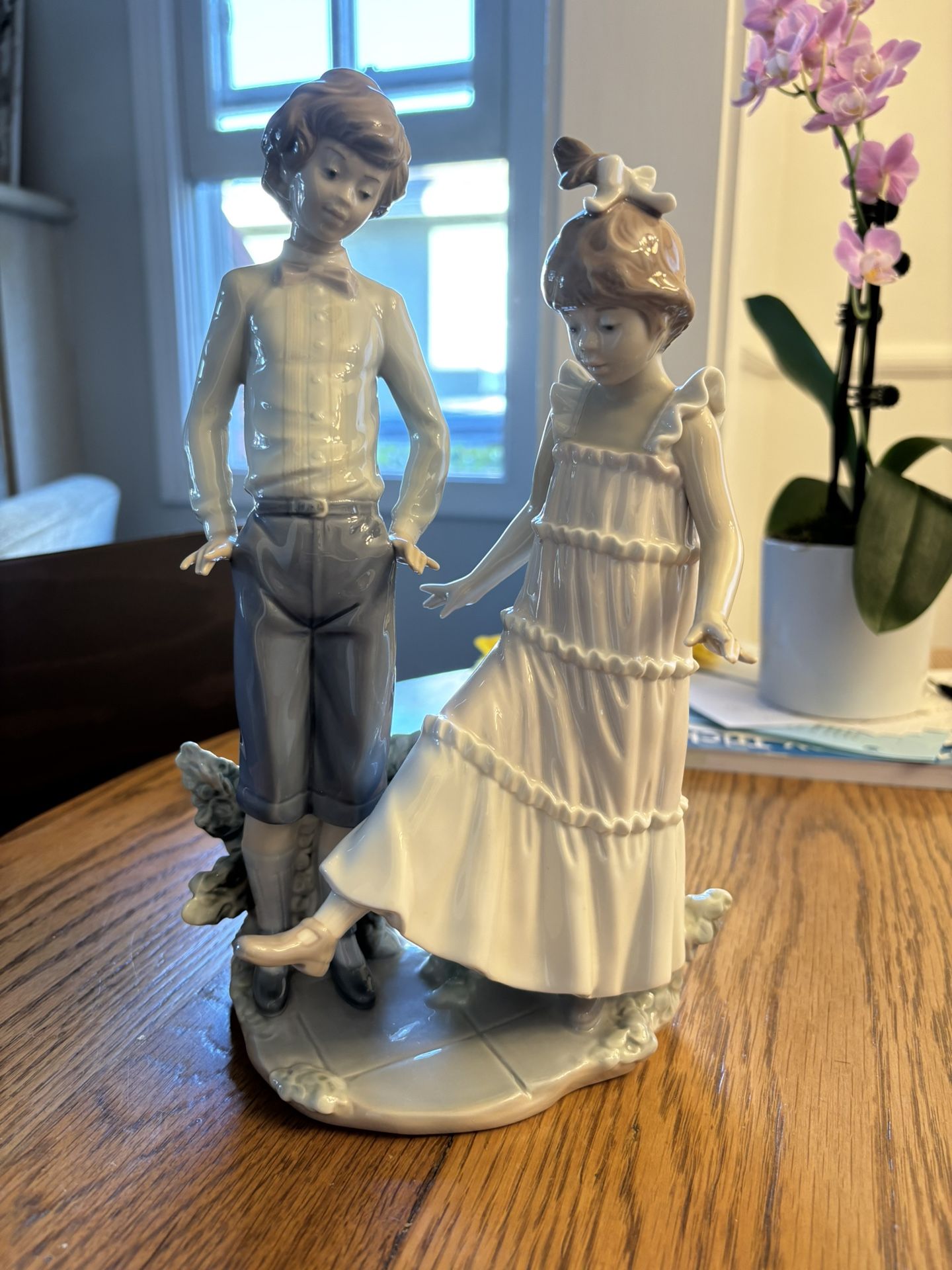Lladro - One, Two, Three Boy & Girl