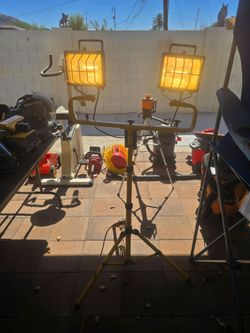 Light construction work lamp