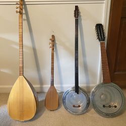 Lot Of Turkish Musical Instruments