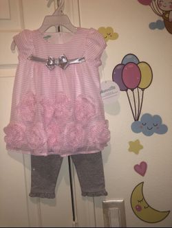 Nannette Outfit for baby girl 12-18 M