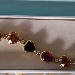 Beautiful Bracelet Gold Over Silver