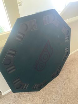 Snap-on 8 person poker table