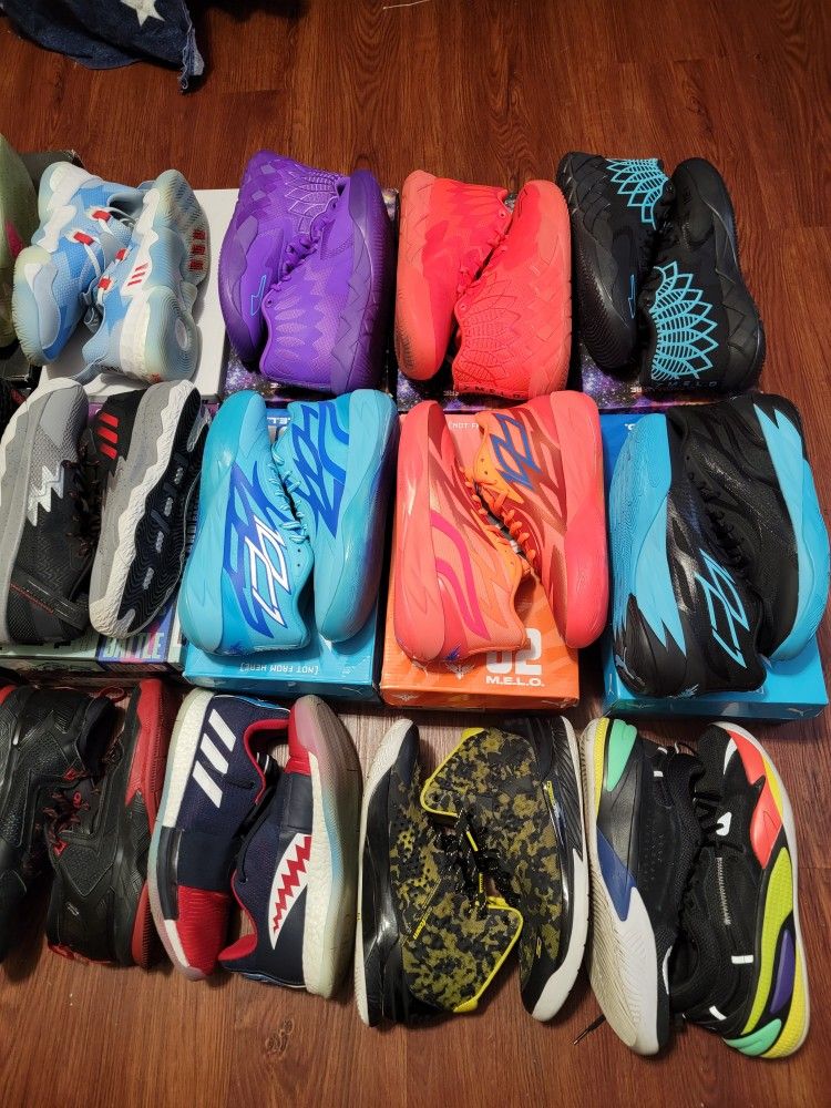 Basketball Shoes (Nike, Adidas, Puma, Under Armour) for Sale in Moreno ...