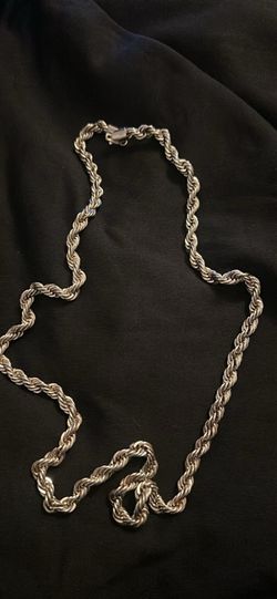 14KB silver chain