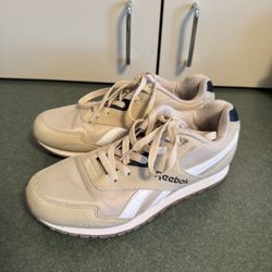Reebok Classic Harmon FFC0119598 Beige/White Casual Shoes/Sneakers Size 4