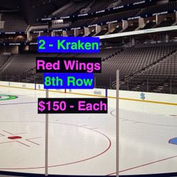 Kraken Red Wings Tickets 