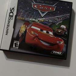 NINTENDO DS Cars Game 