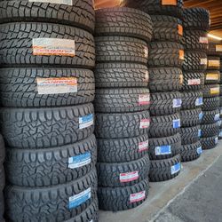 315/70/17, 285/70/17, 275/65/20, 265/60/20, 275/50/22, 275/70/18, 265/70/17, 275/65/18, 275/50/20, 235/80/17, 285/60/18, 35X12.50/17, 37X12.50/17 etc.